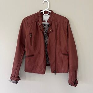 Vegan leather jacket - Anthropologie